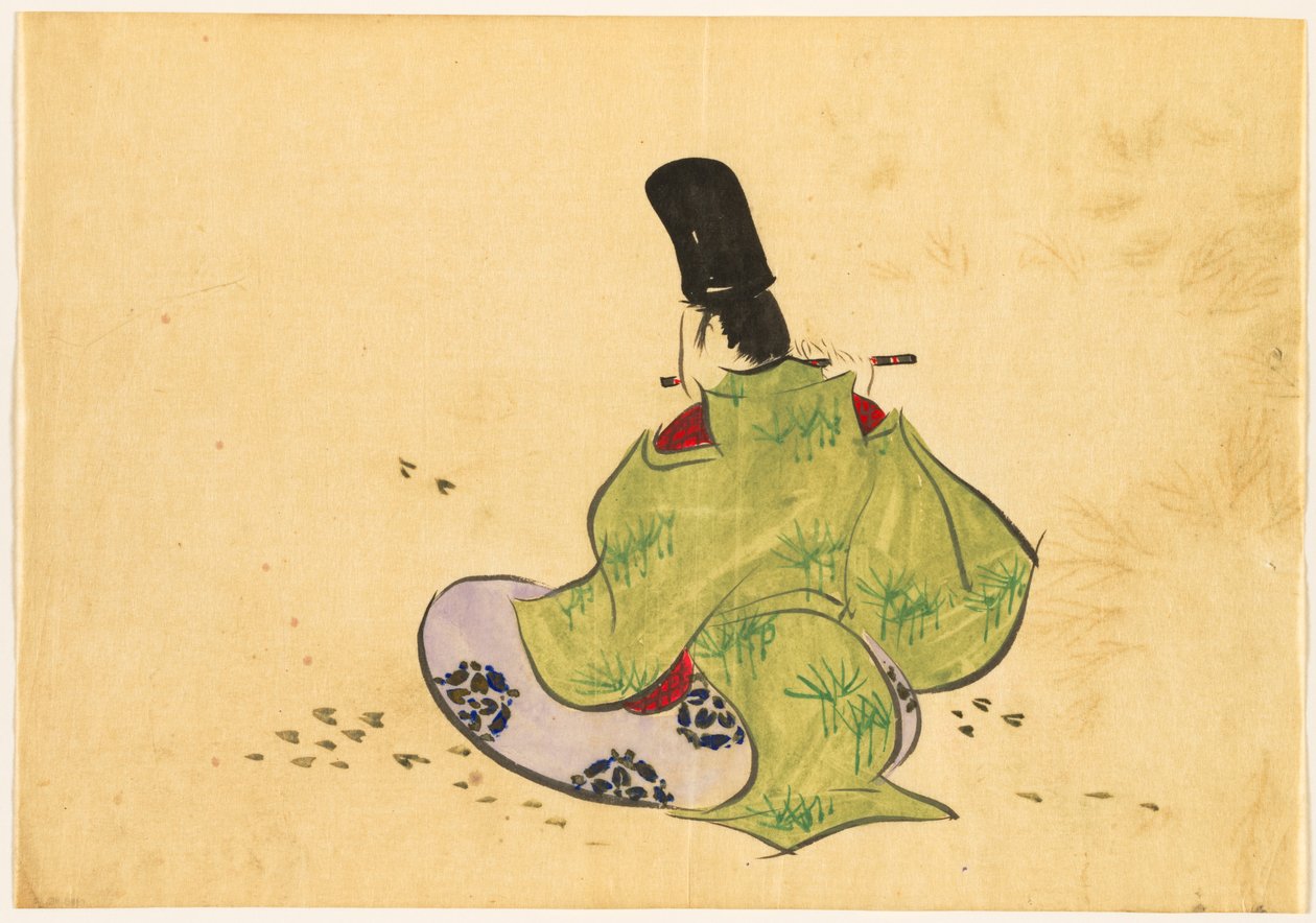Flowers of a Hundred Worlds (Momoyogusa): Sen forår (Boshun) af Kamisaka Sekka