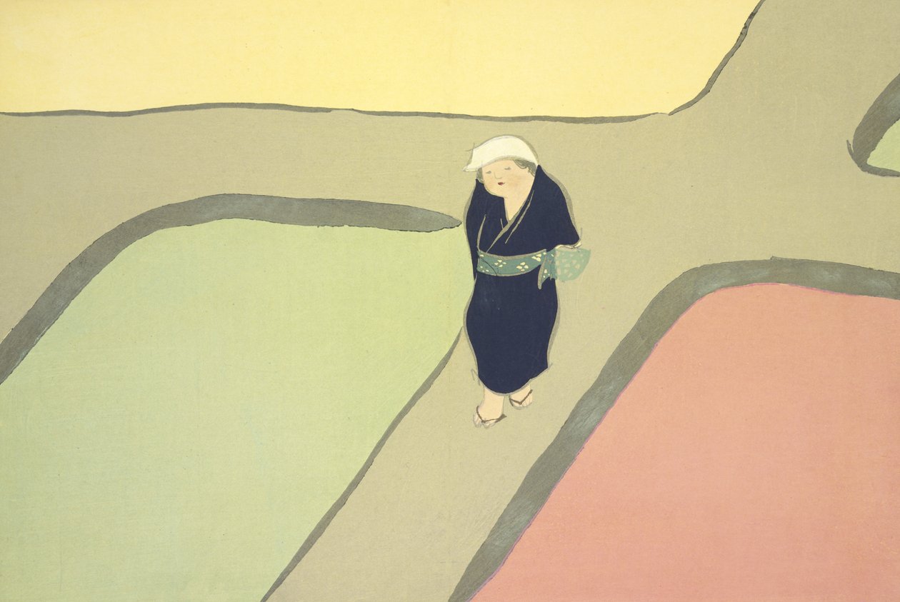 Spring mark, fromomoyogusa af Kamisaka Sekka