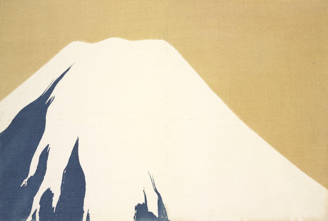 Mount Fuji, fra Momoyo-gusa af Kamisaka Sekka