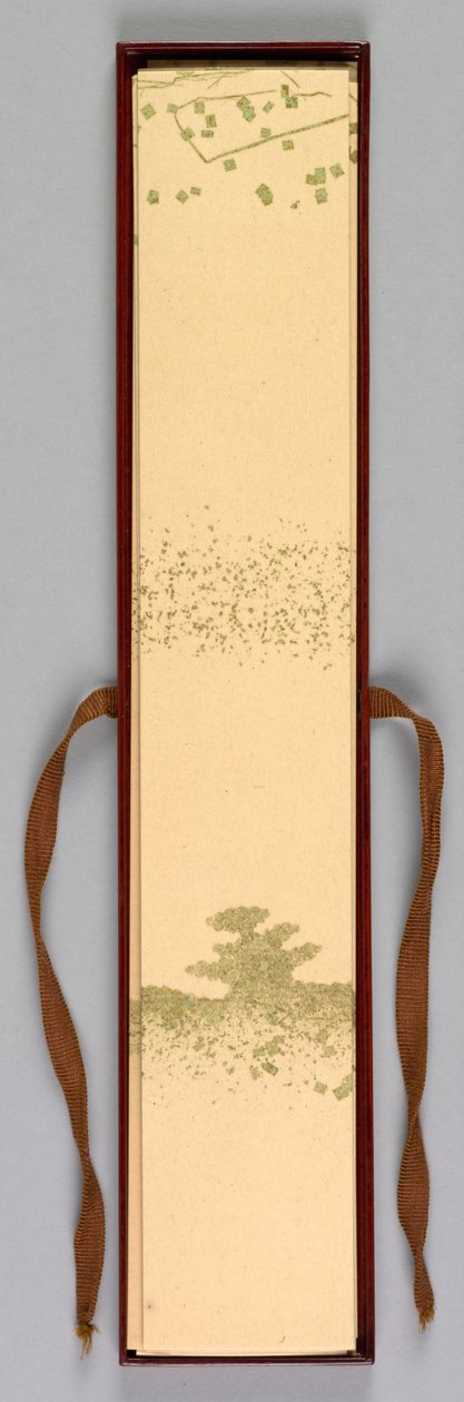 Digtkortæske, 1868-1912. af Kamisaka Sekka