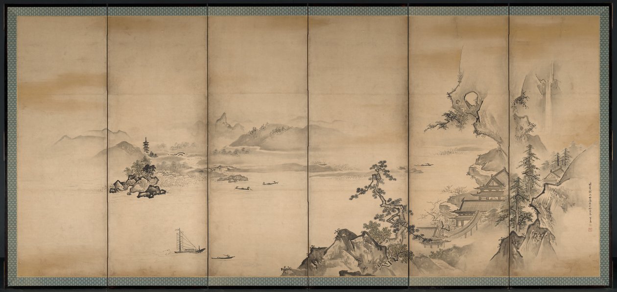 De fire årstider af Kanō Tan’yū