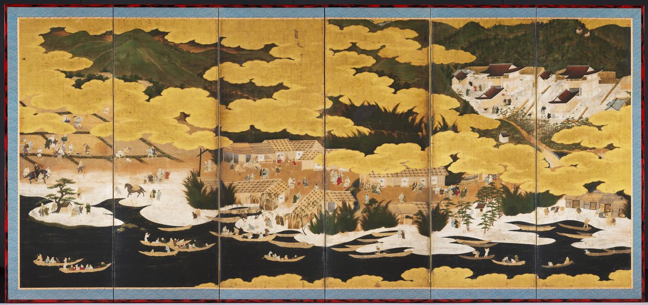 Berømte udsigter over Omi, 1660