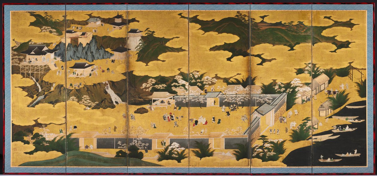 Berømte udsigter over Omi, 1660
