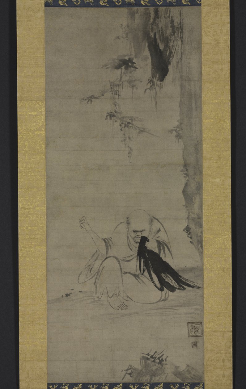 Choyo: Munkesyning under morgensol, ca. 1350 eller tidligere af Kaō