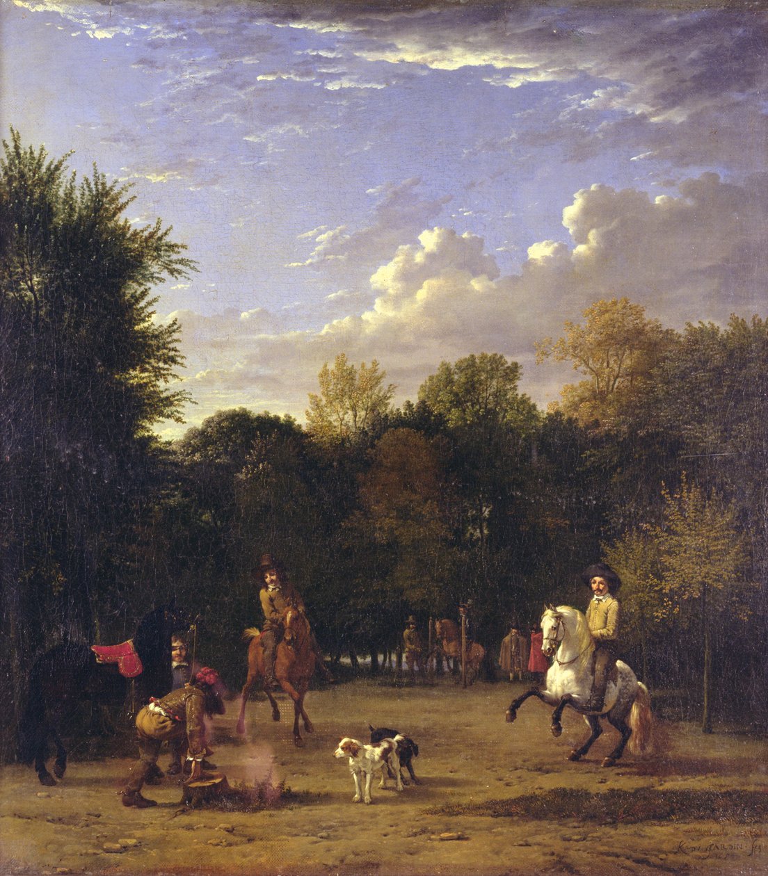 Rideskolen af Karel Dujardin