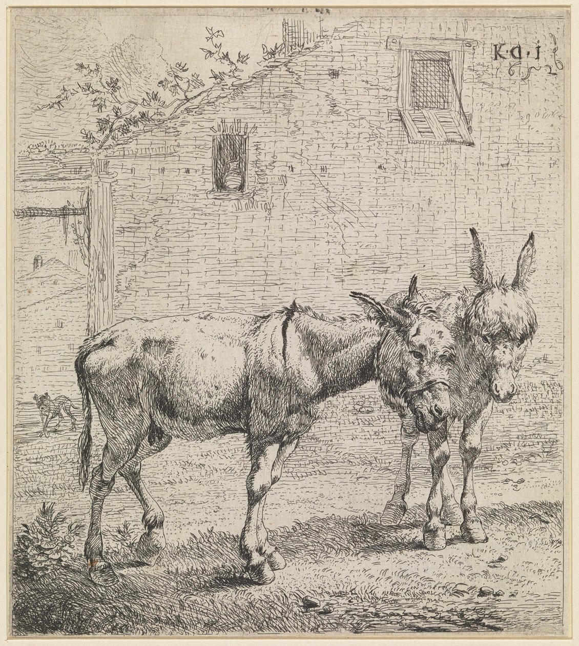 De to æsler af Karel Dujardin