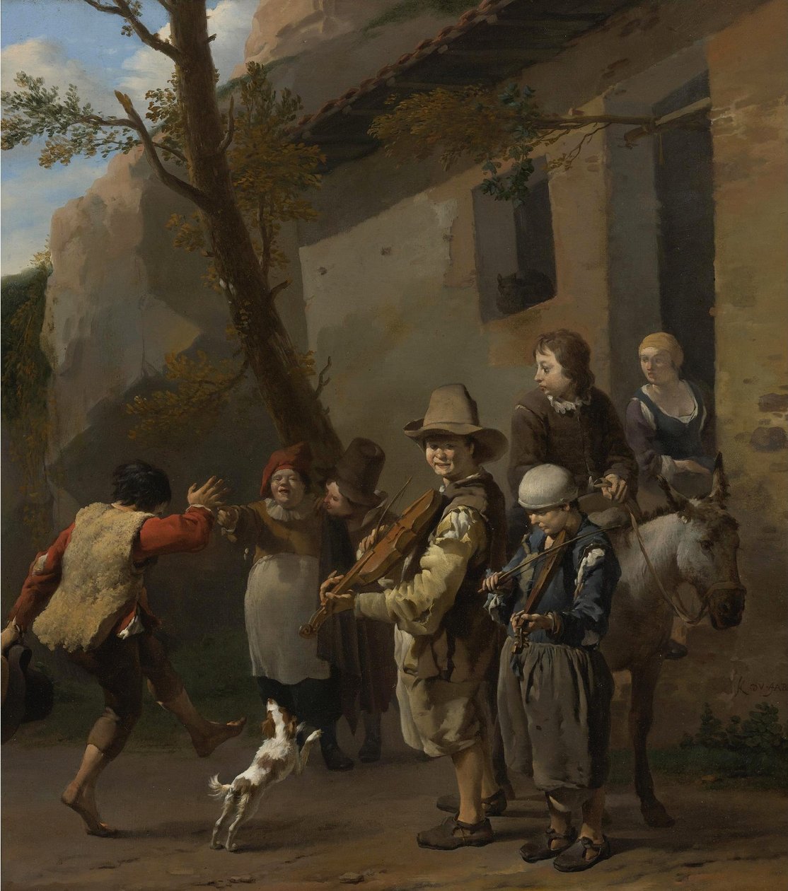 Hollandsk: De rejsende musikere De rejsende musikere af Karel Dujardin
