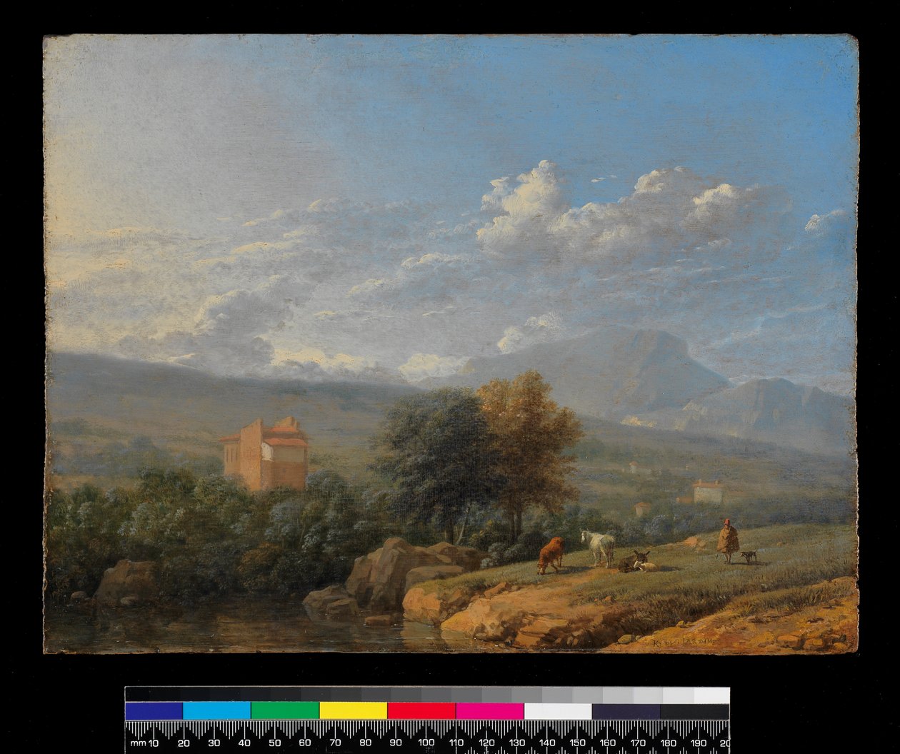 Italiensk Landskab, før 1678 af Karel Dujardin