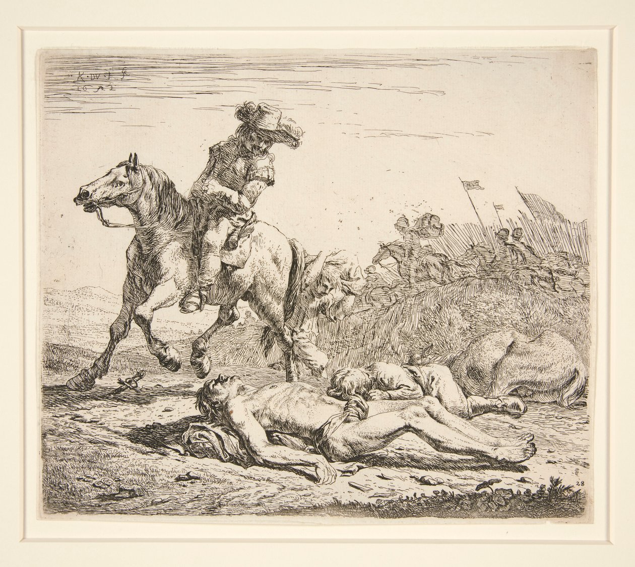 Le Champ de Bataille (Slagmarken) af Karel Dujardin