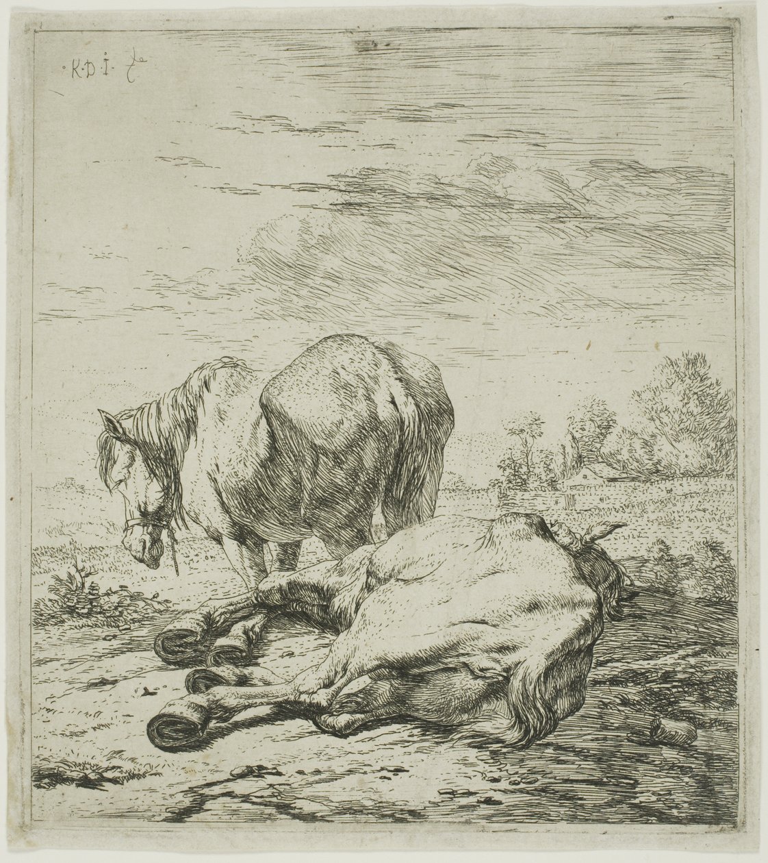 To Heste af Karel Dujardin