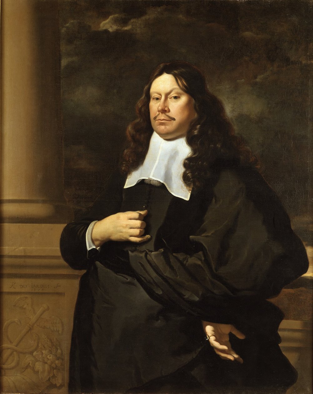 Van Huteren, guvernør i Batavia af Karel Dujardin