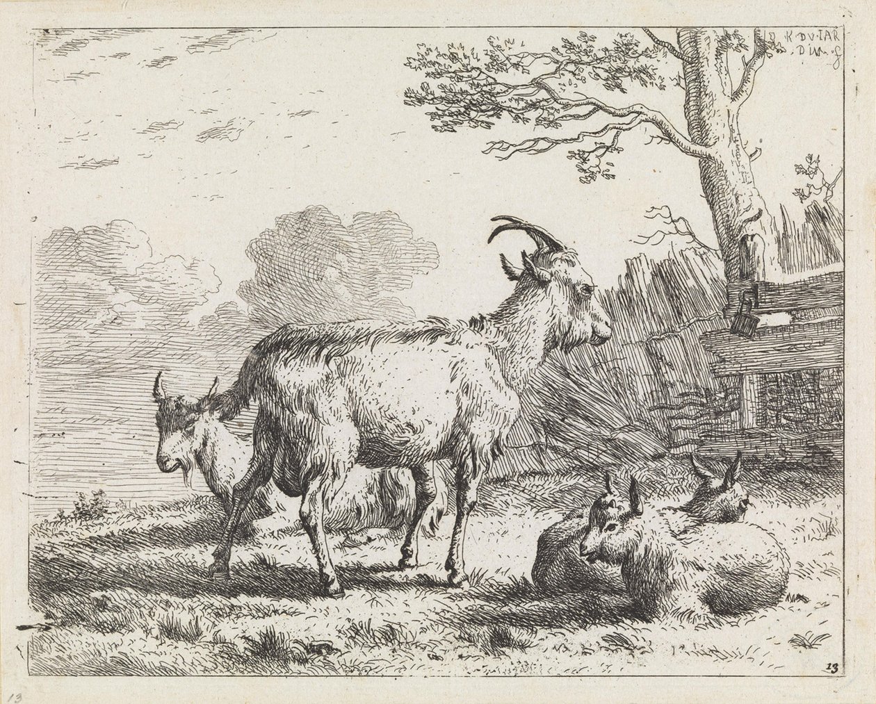 Fire geder af Karel Dujardin