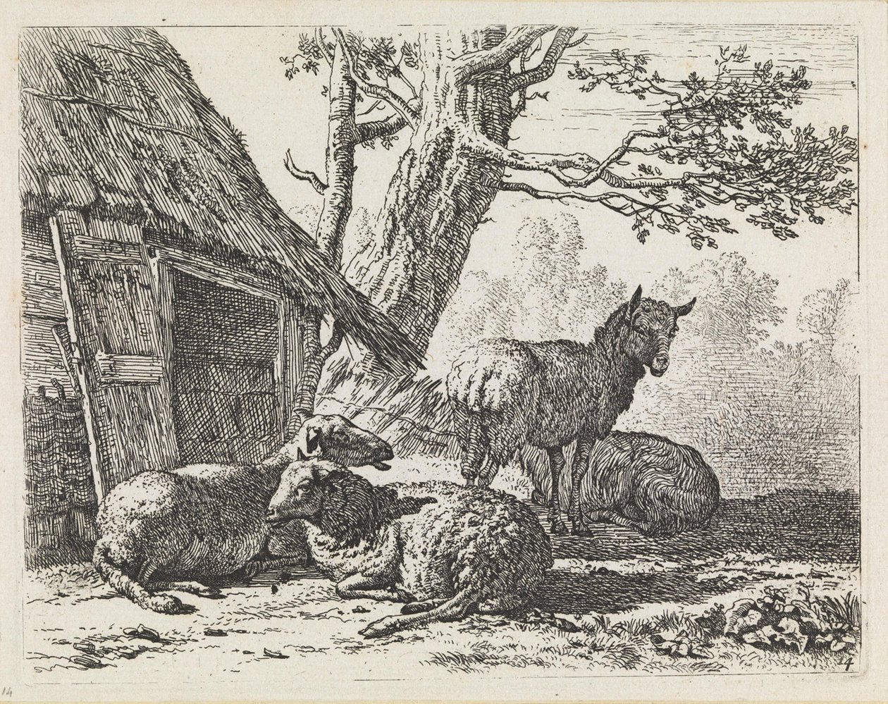 Fire får af Karel Dujardin