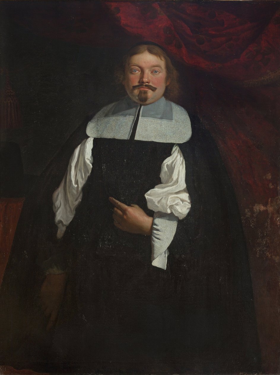 Portræt af grev Humprecht Jan Czernin af Chudenice (1628-1682) - Karel Skreta (1610-1674). Olie på lærred af Karel Škréta