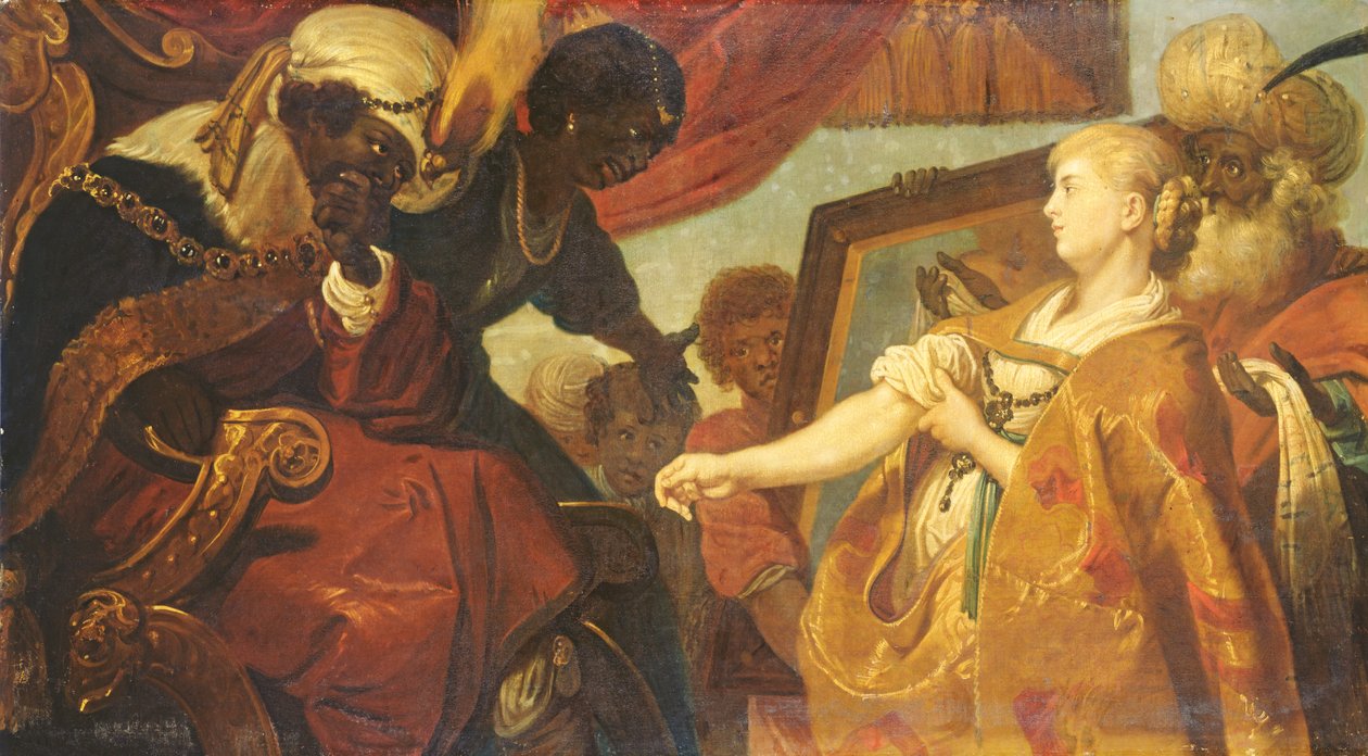 Chariclea viser Persina og Hydaspes af Karel van Mander III