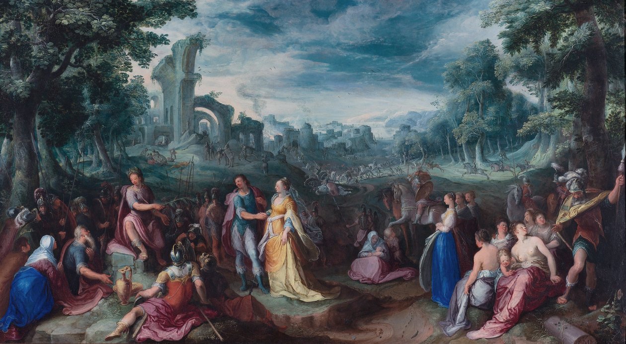 Scipios kontinens af Karel van Mander the Elder