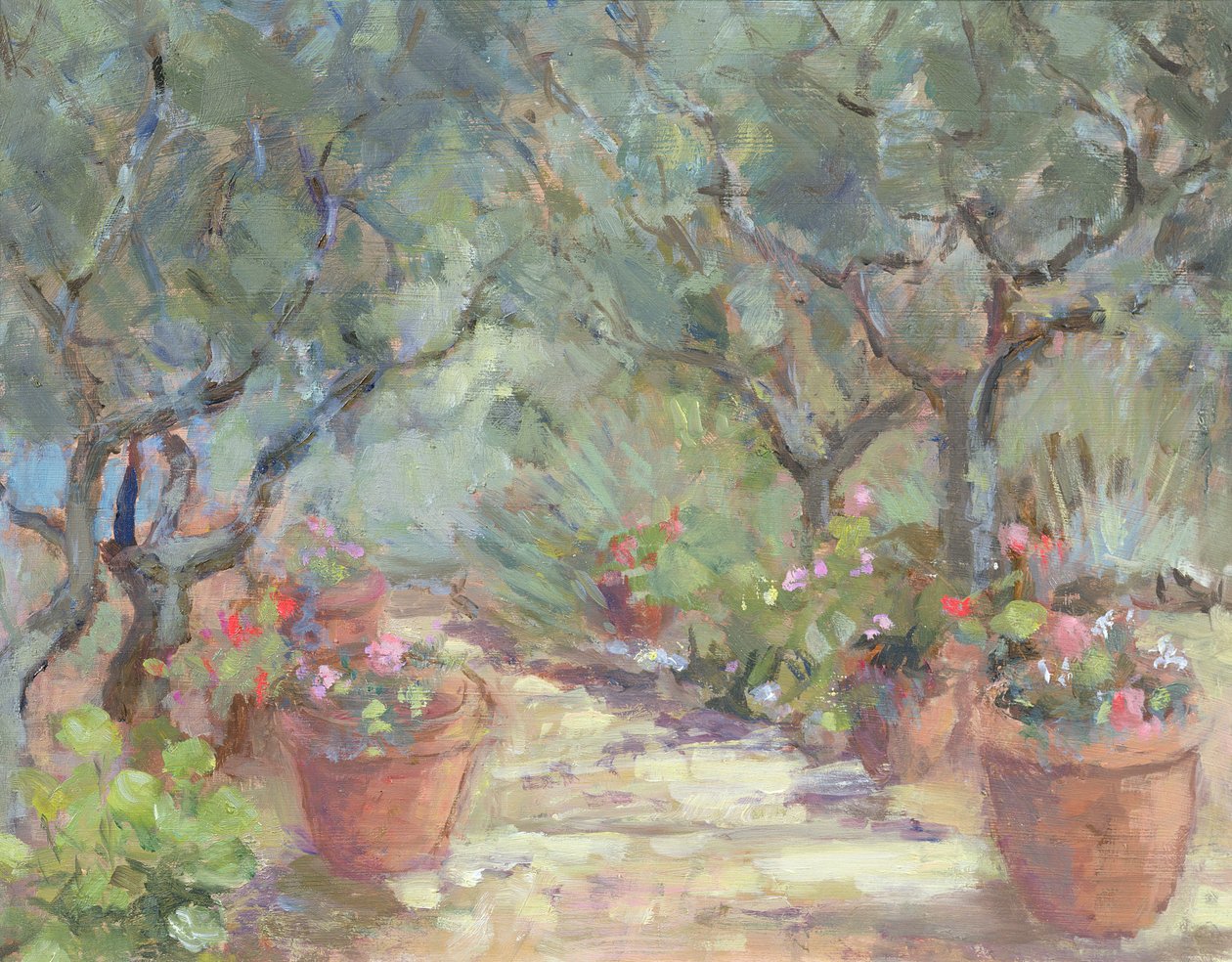 Have i Porto Ercole, Italien, 1996 af Karen Armitage