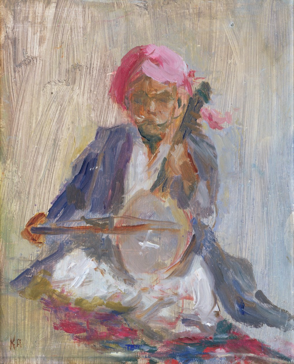The Sitar Player, 2001 af Karen Armitage