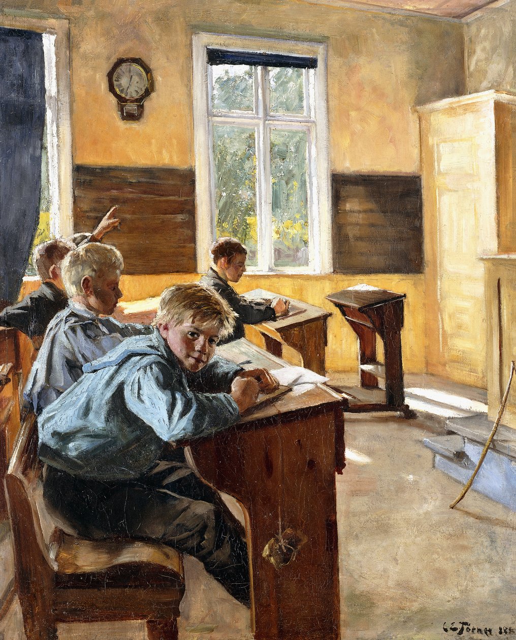 I klasseværelset af Karen Elizabeth Tornoe