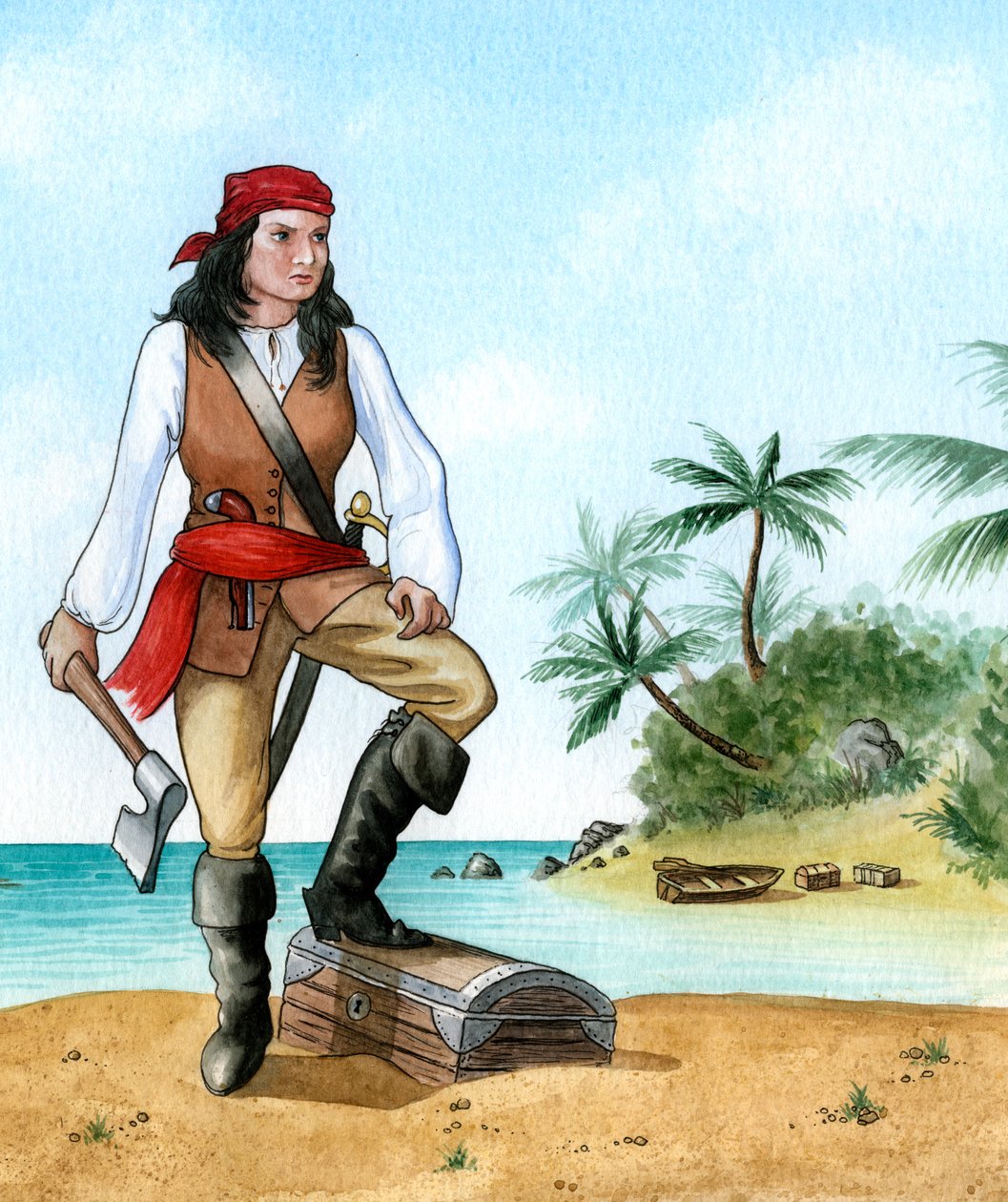 Mary Read, 1690-1720, British Pirates Mate af Karen Humpage