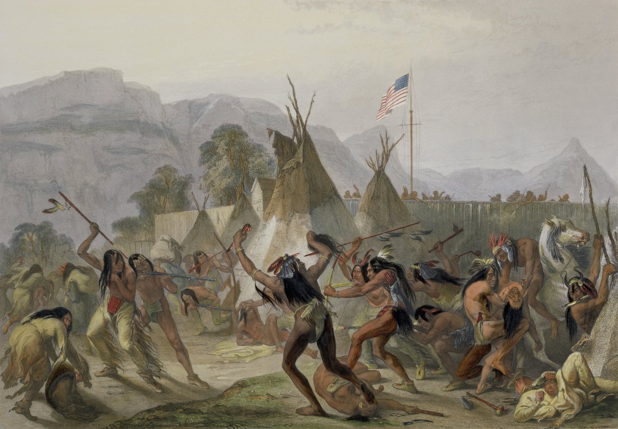 Fort Mackenzie, 28. august 1833, plade 42 fra bind 2 af 
