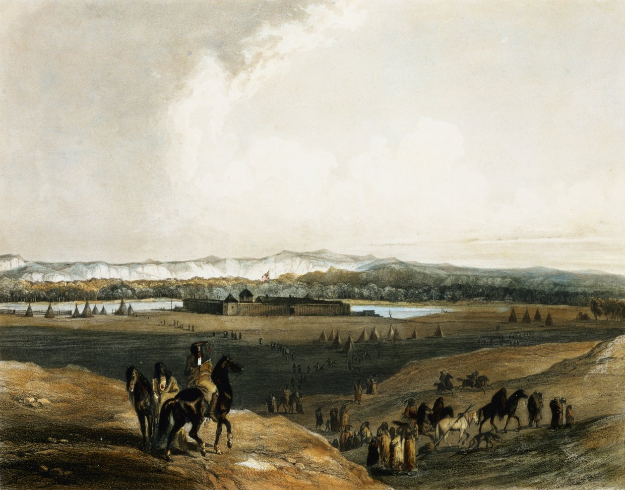 Fort Union on the Missouri, plade 28 fra bind 2 af 