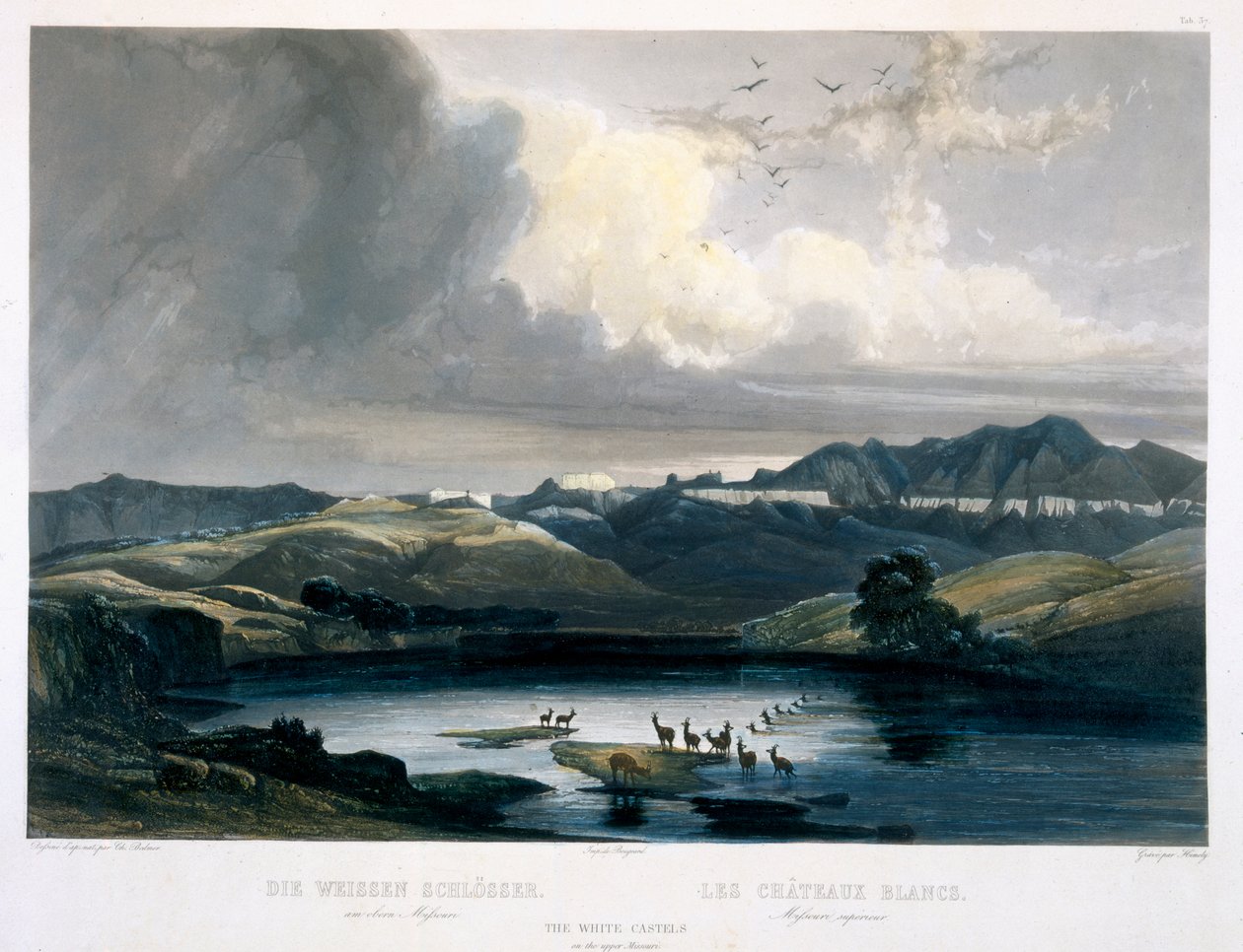 The White Castles on the Upper Missouri, plade 37 fra bind 2 af 
