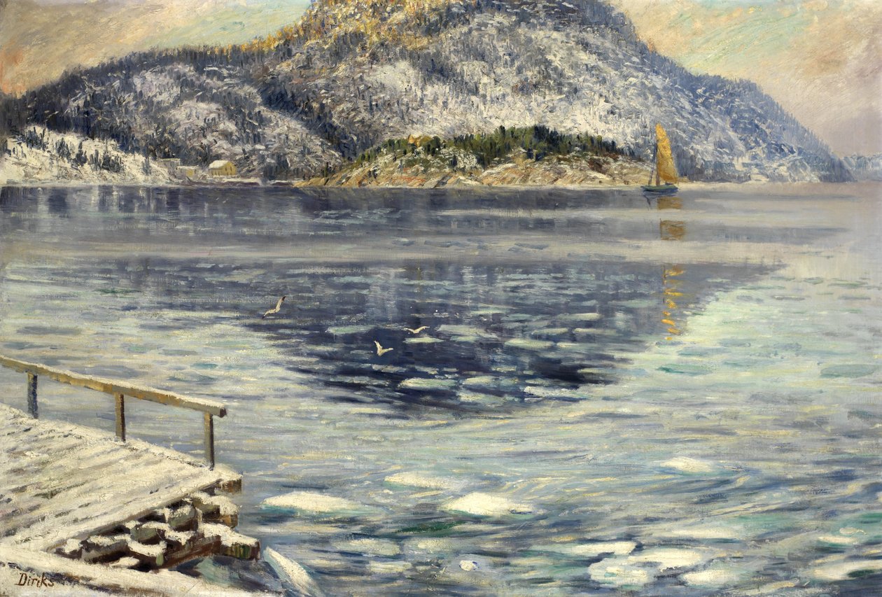 Islsning af Karl Edvard Diriks