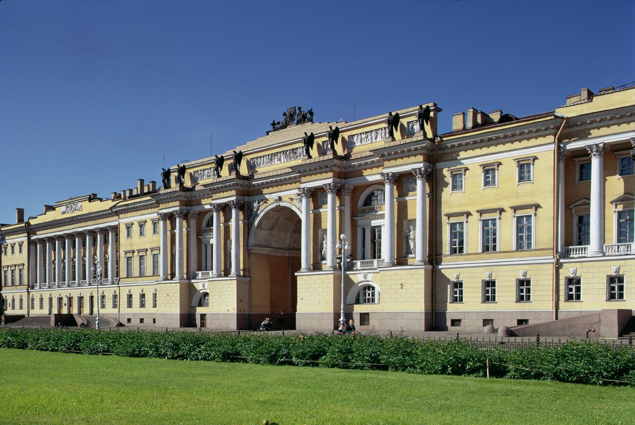 Senatet og Synoden, bygget i 1829-34 af Karl Ivanovich Rossi