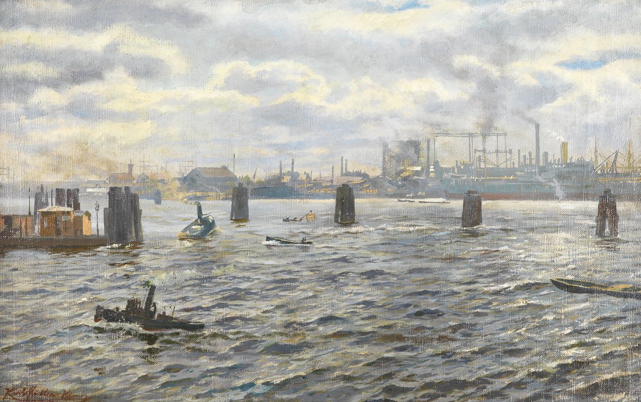 Hamburgs havn af Karl Josef Müller