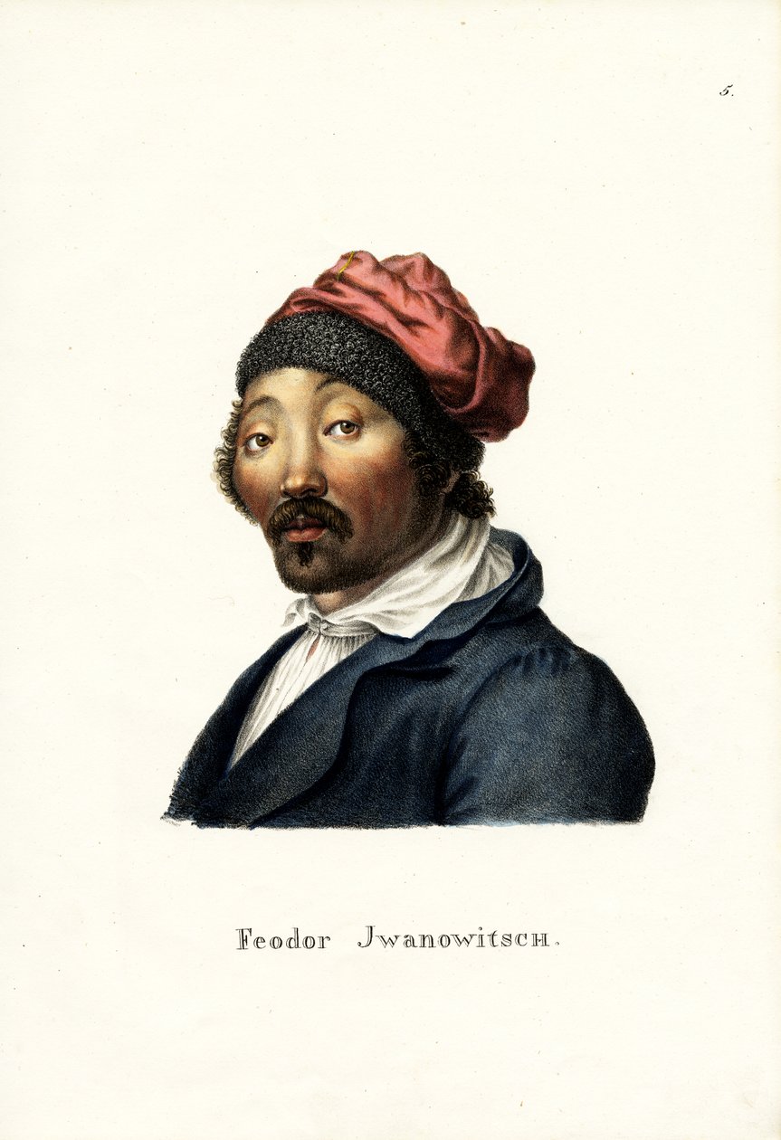 Feodor Iwanowitsch, 1824 af Karl Joseph Brodtmann