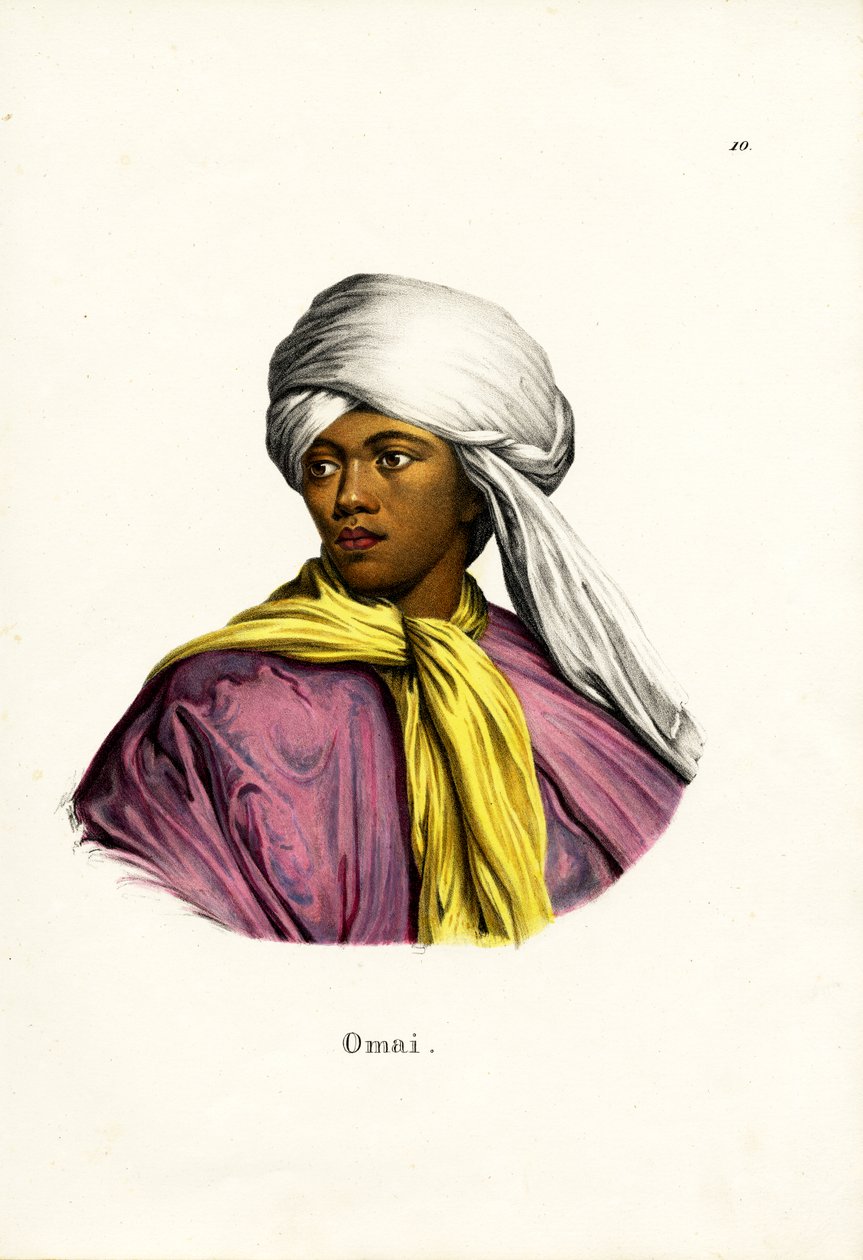 Omai, 1824 af Karl Joseph Brodtmann