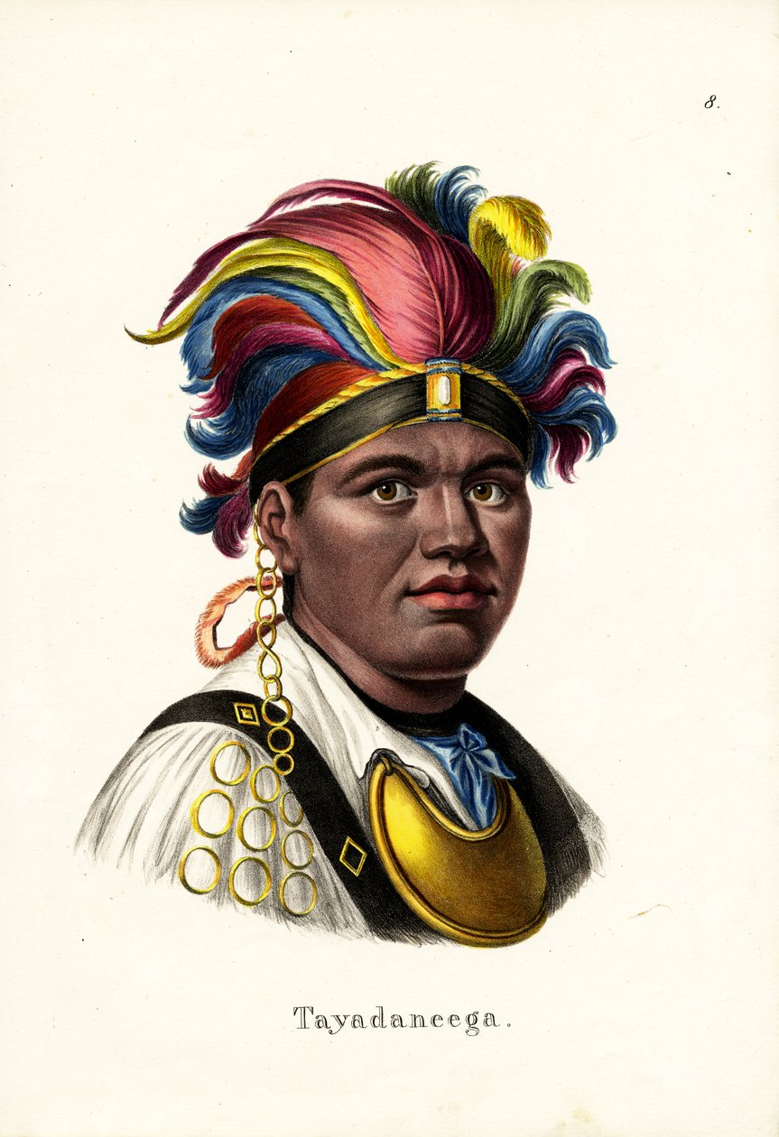 Thayendanegea, 1824 af Karl Joseph Brodtmann