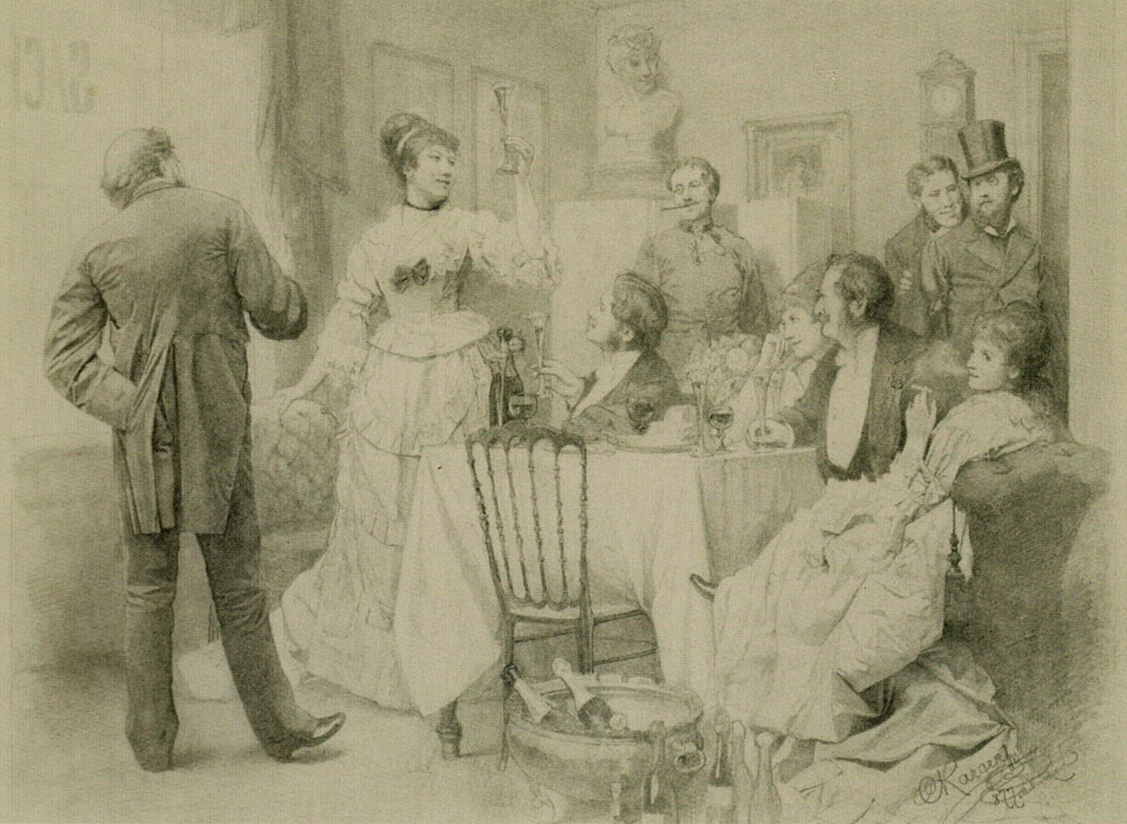  Champagne på Sacher af Karl Karger