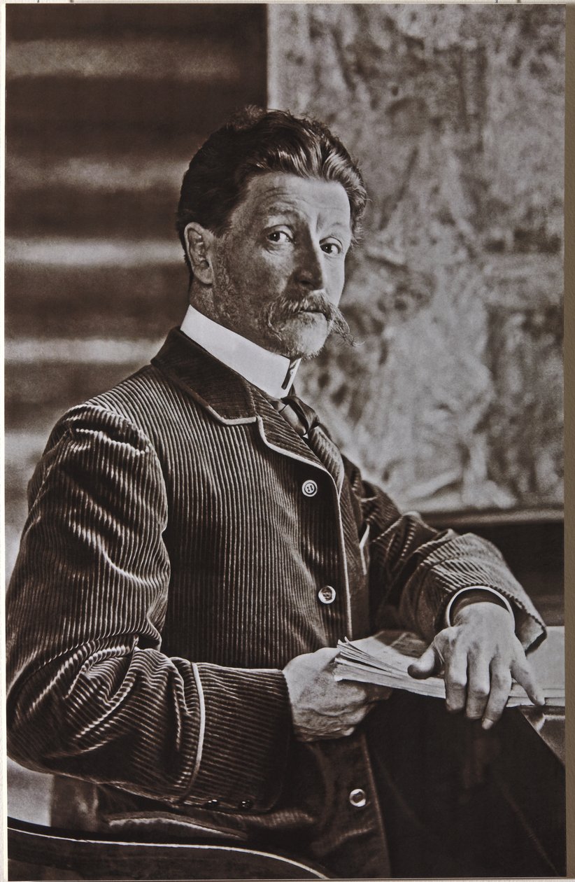 Kunstner Mikhail Alexandrovich Vrubel 1856-1910 af Karl August Fischer