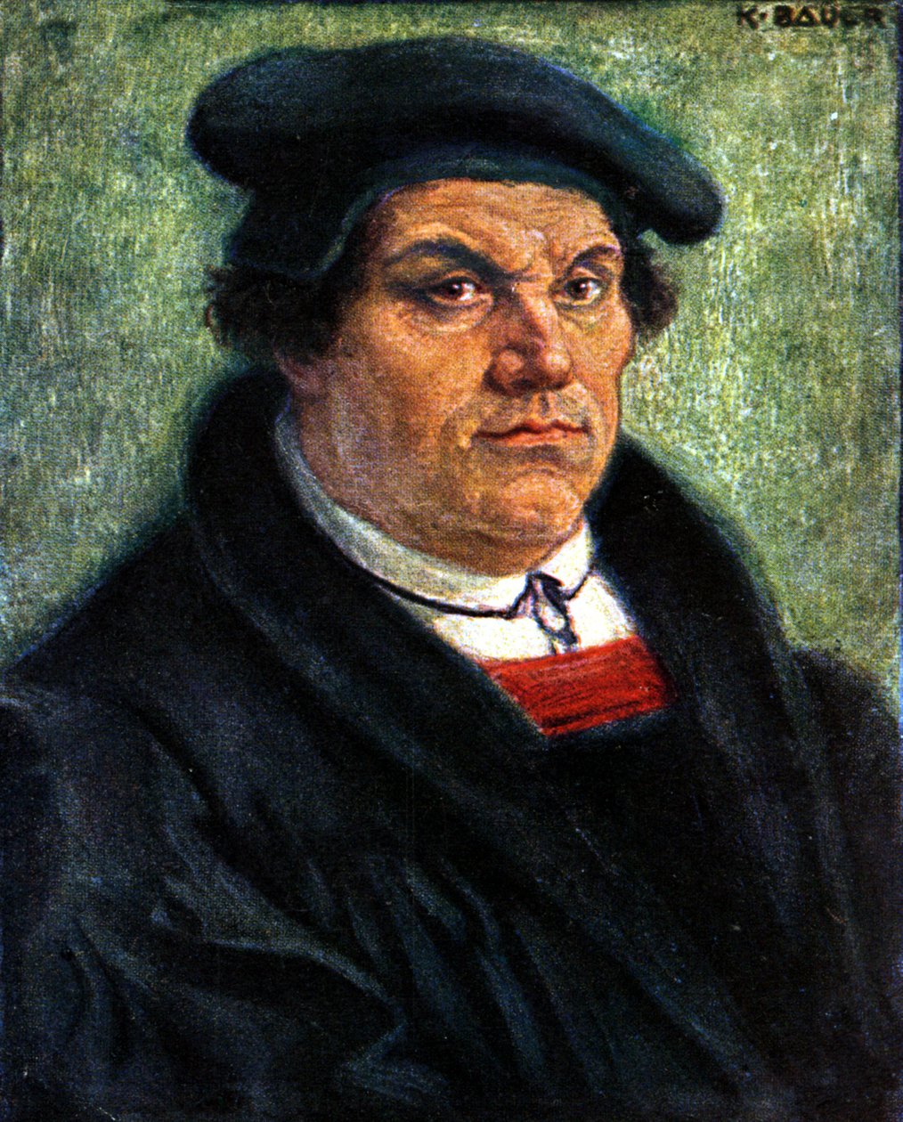 Martin Luther af Karl af Karl Bauer