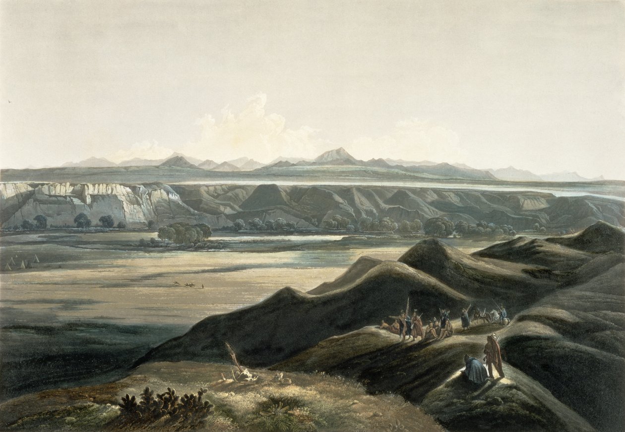 Udsigt over Rocky Mountains, plade 44 fra bind 2 af 