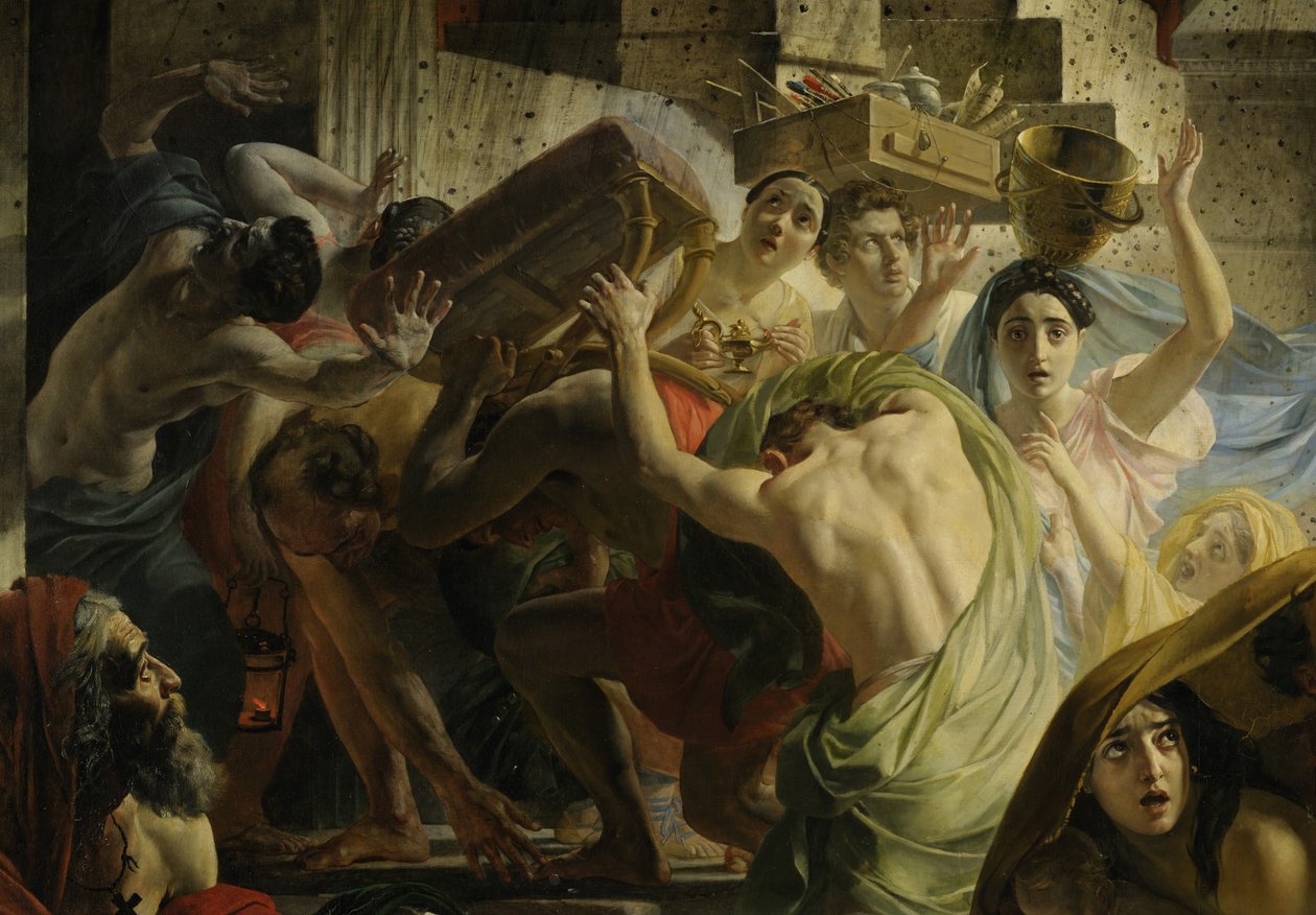 Detaljer om Pompejs sidste dag (af Karl Bryullov, 1833, Russian Museum) af Karl Pavlovich Bryullov