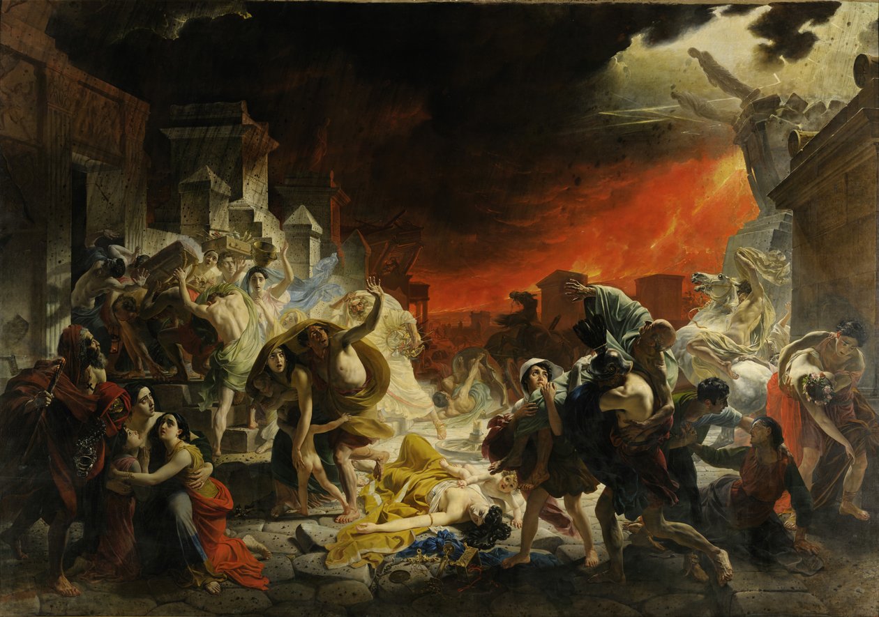 Pompejis sidste dag af Karl Bryullov