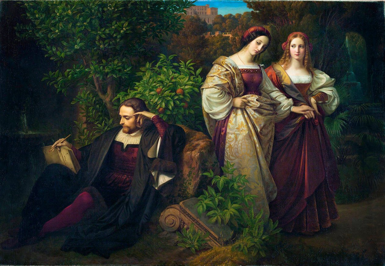 Torquato Tasso og de to Leonorer af Karl Ferdinand Sohn