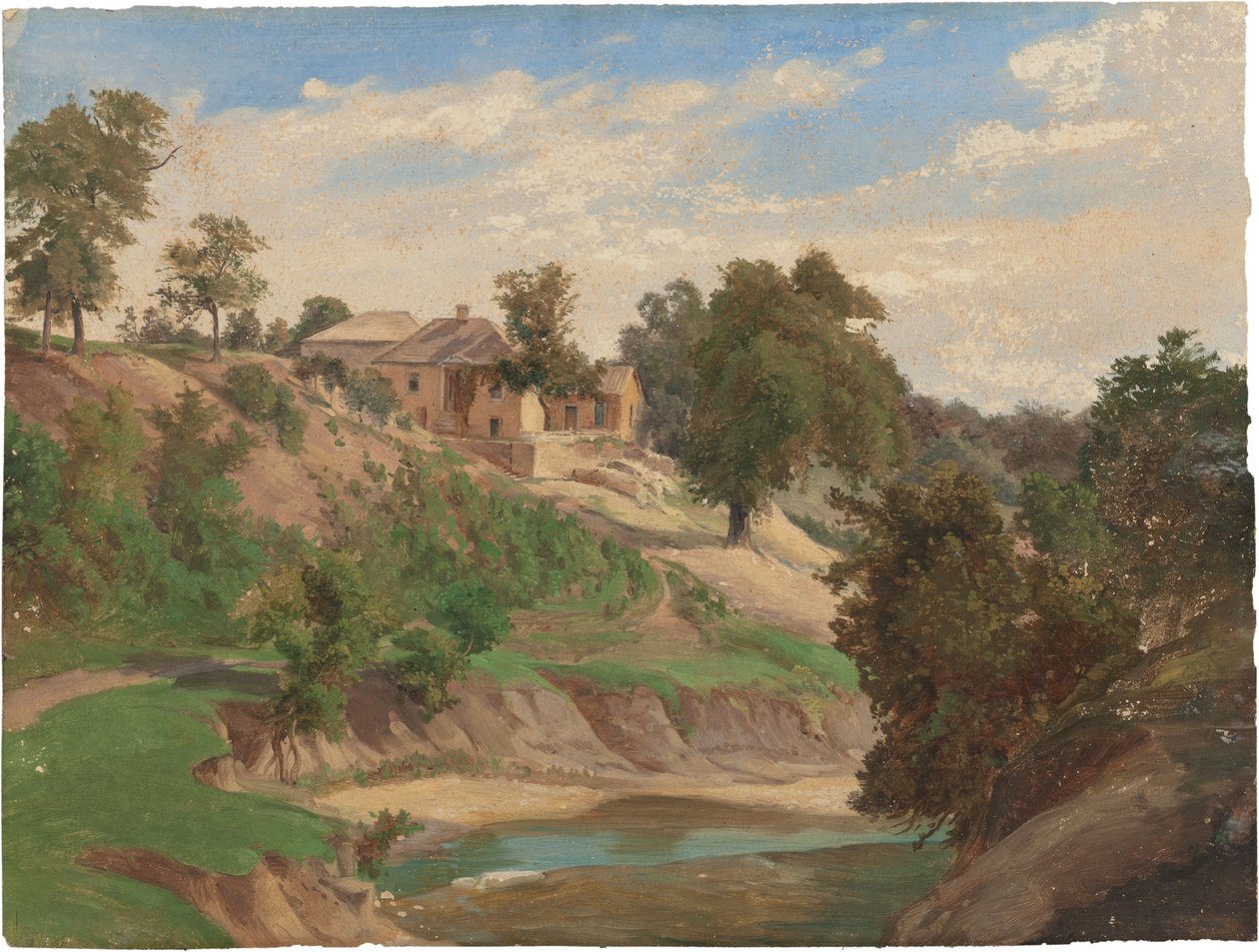 Ved Pedernales-floden af Karl Friedrich Hermann Lungkwitz