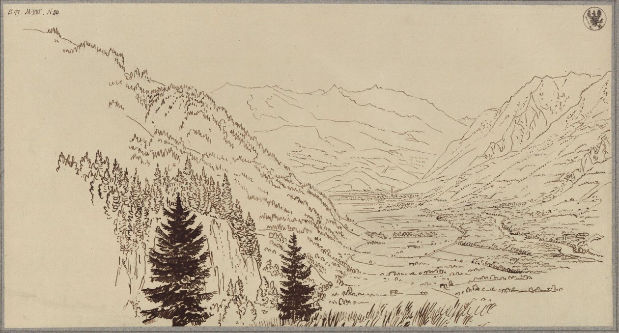 Gasteindalen af Karl Friedrich Schinkel