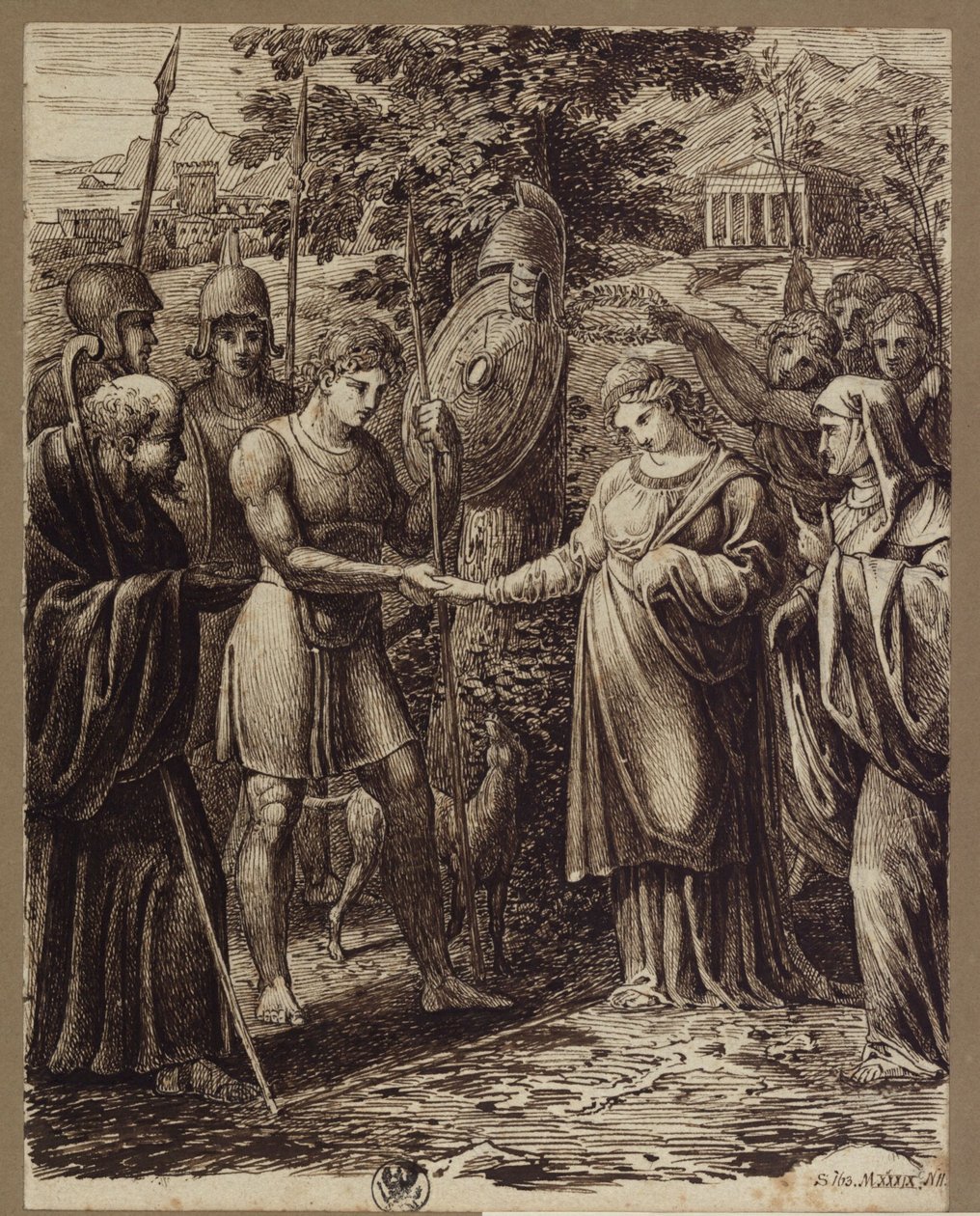 En forlovelse af Karl Friedrich Schinkel