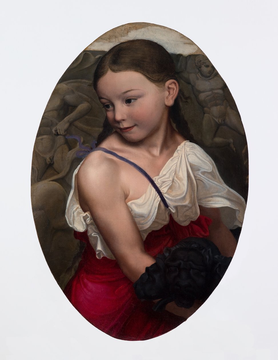 Portræt af kunstnerens datter, Susanne af Karl Friedrich Schinkel