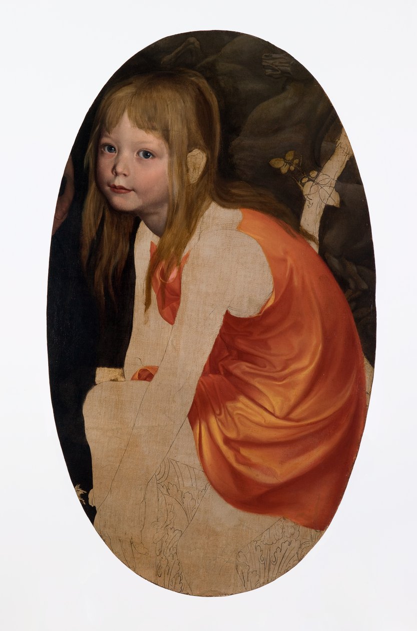 Portræt af kunstnerens søn, Karl af Karl Friedrich Schinkel
