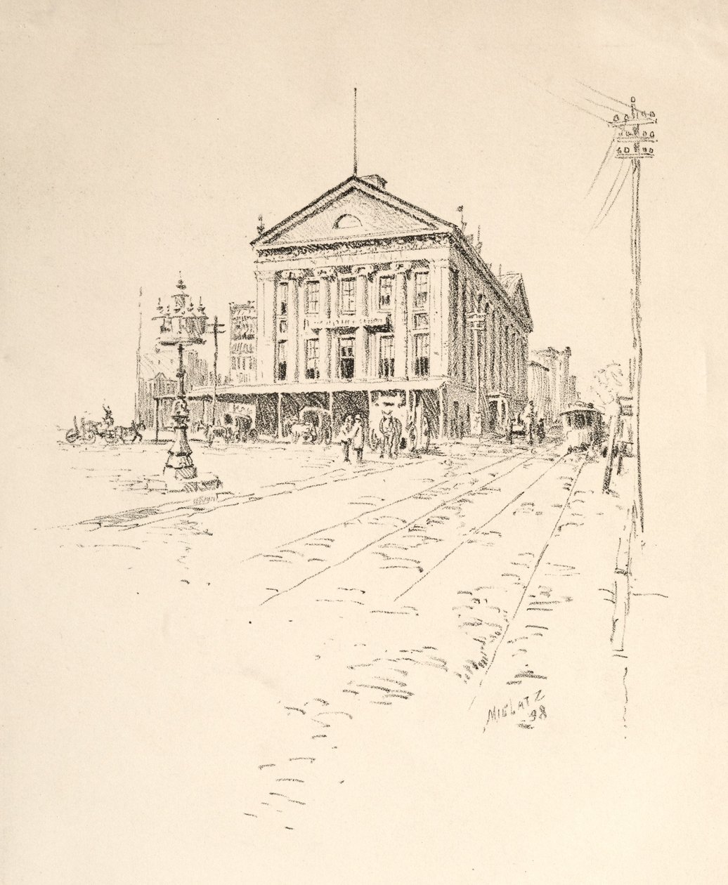 Uden titel, 1898. af Karl Friedrich Wilhelm Mielatz