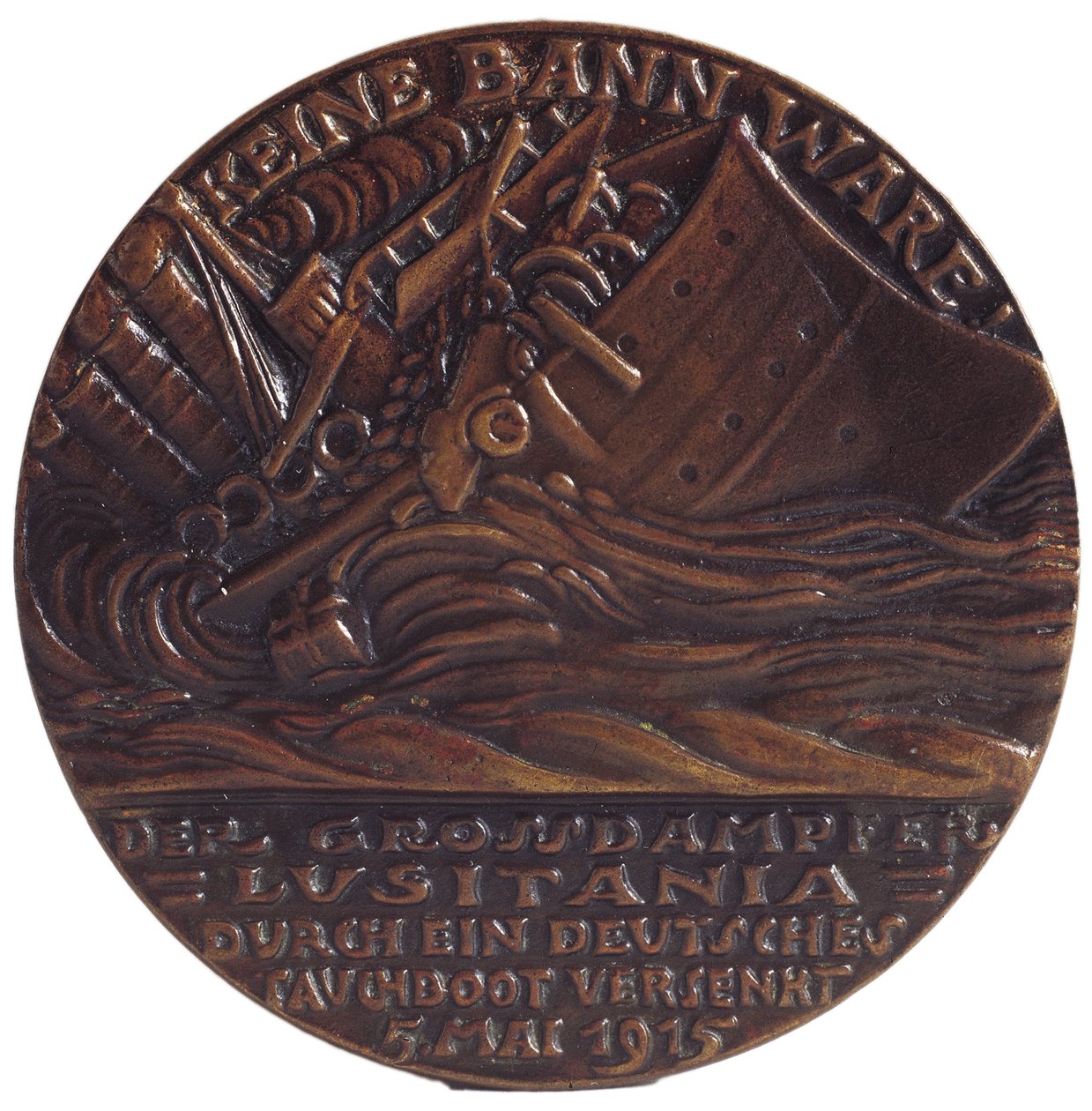 Medalje til minde om torpederingen af linjeskibet 
