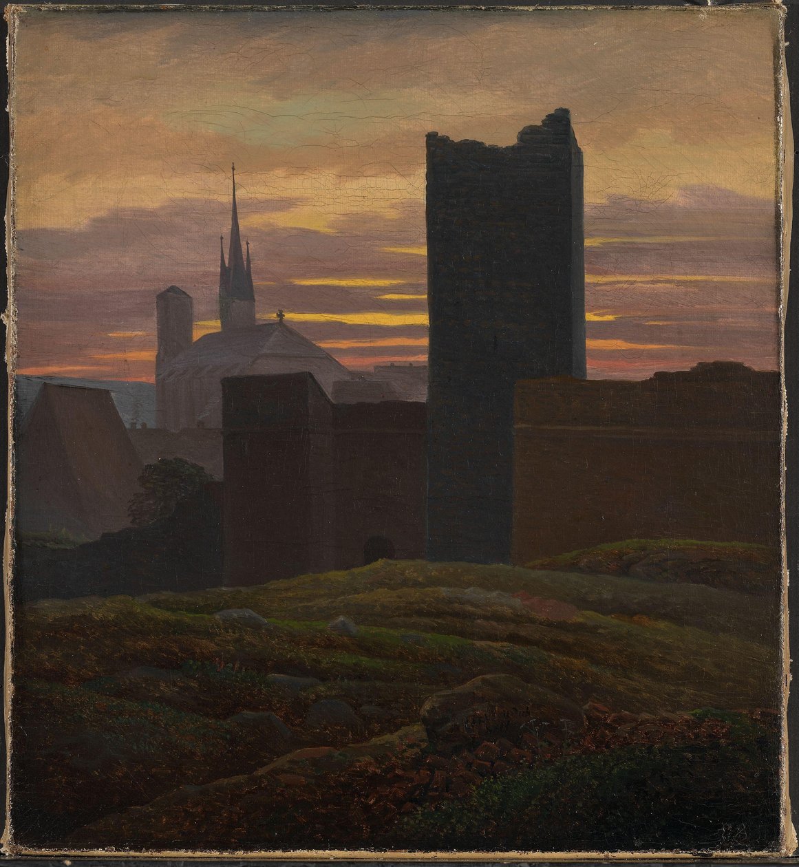 Kejserborgen, Eger af Karl Gustav Carus