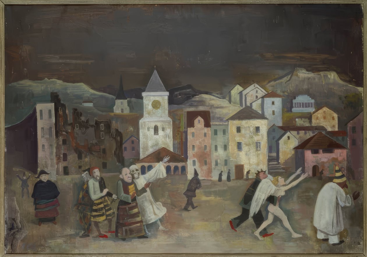 Karneval af Karl Hofer