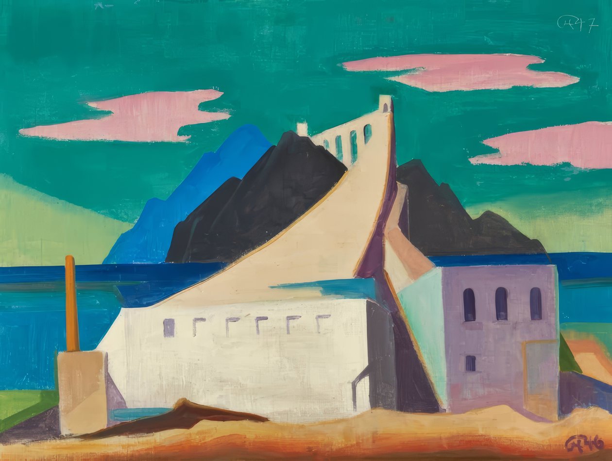 Broen (2) af Karl Hofer